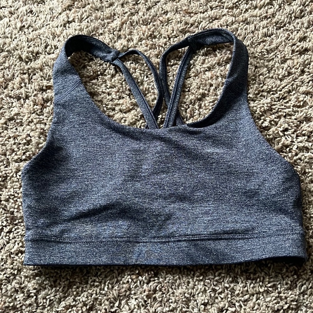 old navy women’s medium support powerpress strappy sports bra